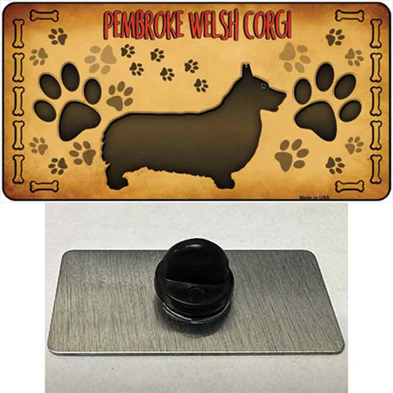 Pembroke Welsh Corgi Novelty Metal Hat Pin