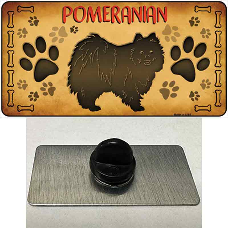 Pomeranian Novelty Metal Hat Pin