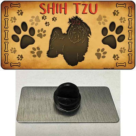 Shih Tzu Novelty Metal Hat Pin