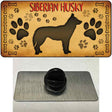 Siberian Husky Novelty Metal Hat Pin