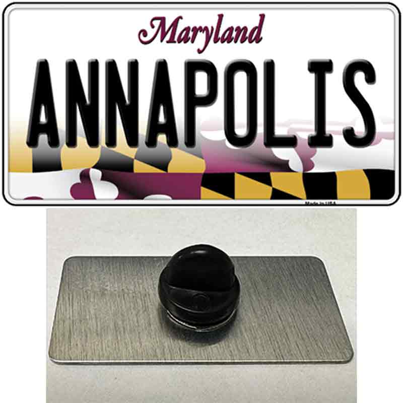 Annapolis Maryland Novelty Metal Hat Pin