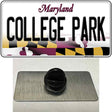 College Park Maryland Novelty Metal Hat Pin