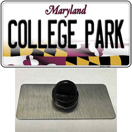 College Park Maryland Novelty Metal Hat Pin