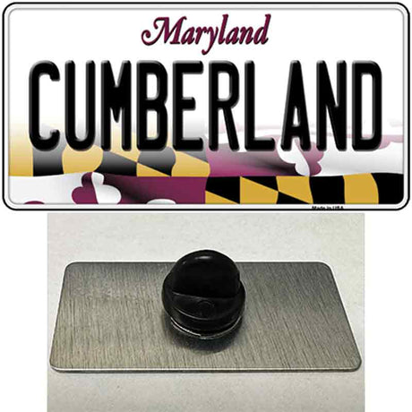 Cumberland Maryland Novelty Metal Hat Pin