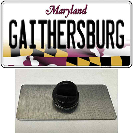 Gaithersburg Maryland Novelty Metal Hat Pin