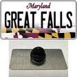 Great Falls Maryland Novelty Metal Hat Pin