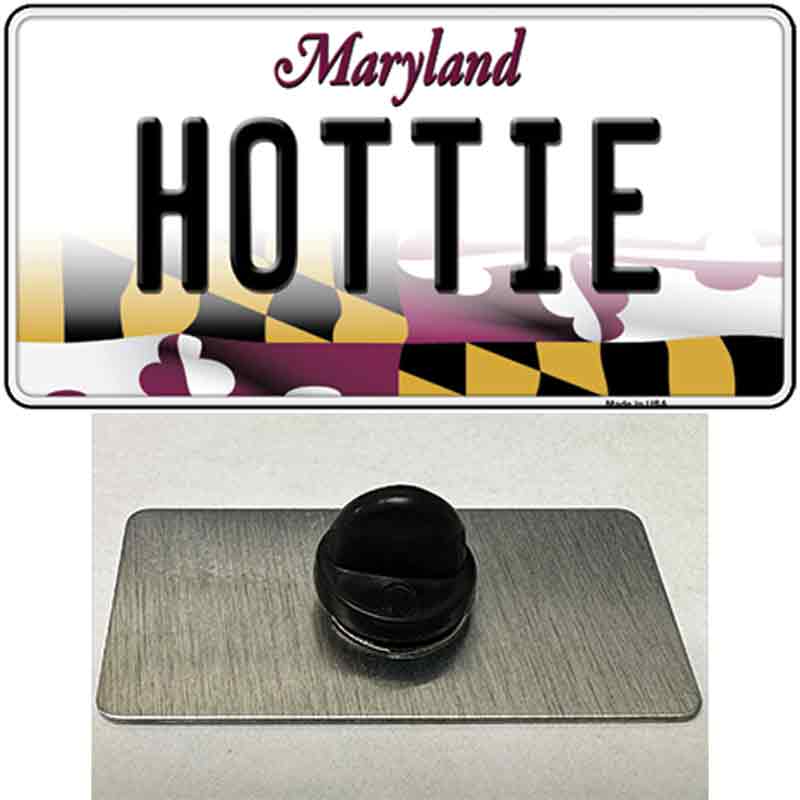 Hottie Maryland Novelty Metal Hat Pin