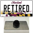 Retired Maryland Novelty Metal Hat Pin