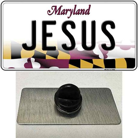 Jesus Maryland Novelty Metal Hat Pin