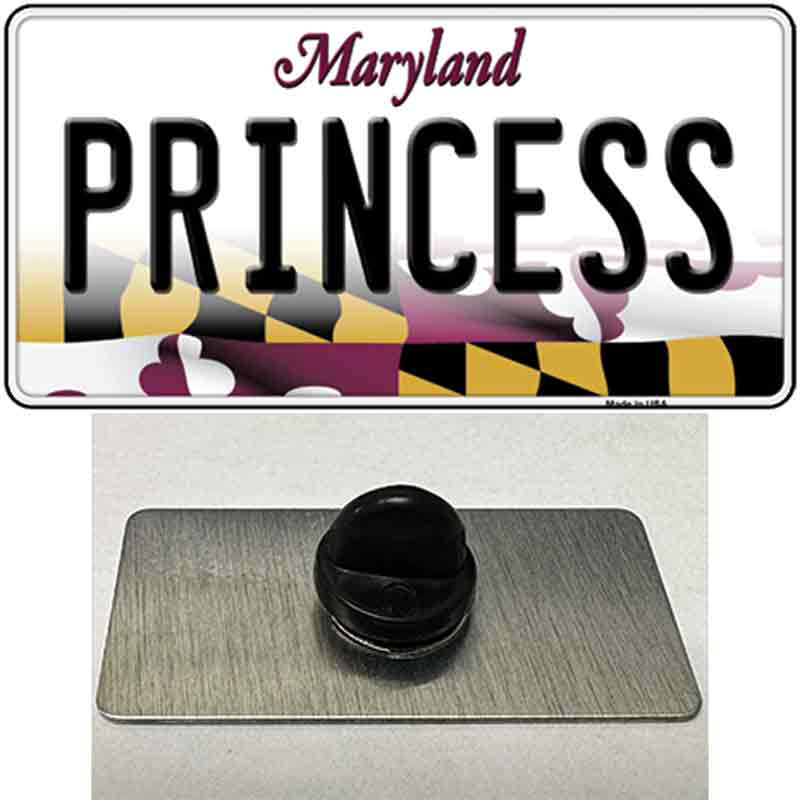 Princess Maryland Novelty Metal Hat Pin