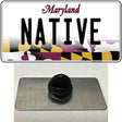 Native Maryland Novelty Metal Hat Pin