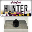 Hunter Maryland Novelty Metal Hat Pin