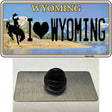 I Love Wyoming Novelty Metal Hat Pin