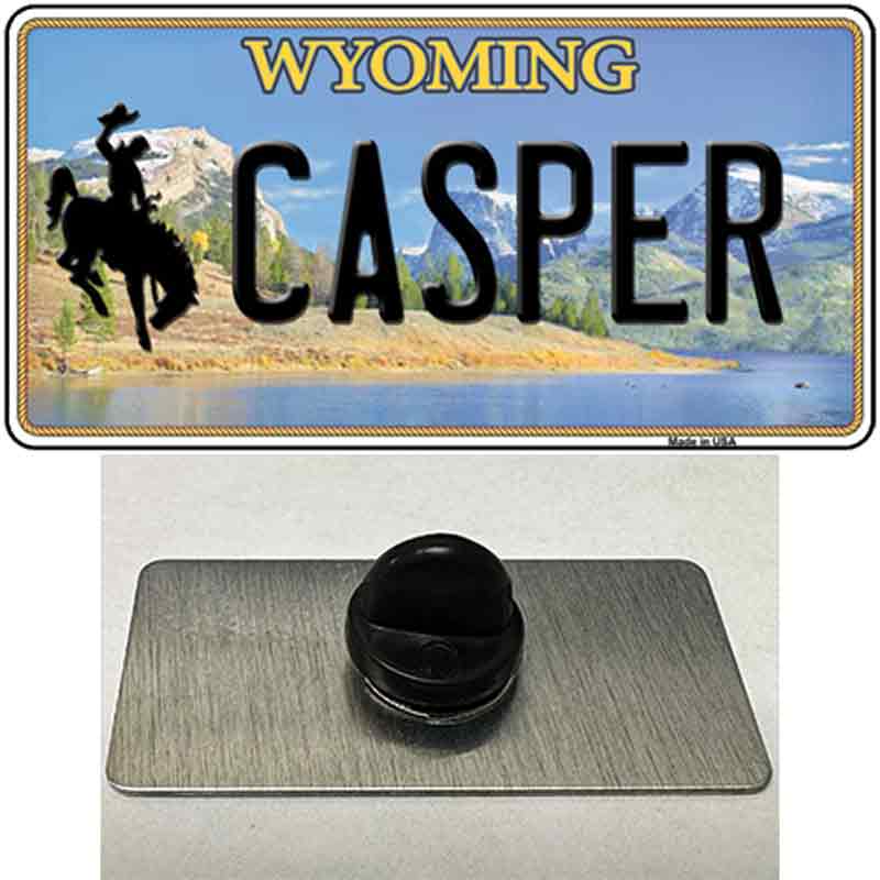 Casper Wyoming Novelty Metal Hat Pin