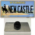 New Castle Wyoming Novelty Metal Hat Pin