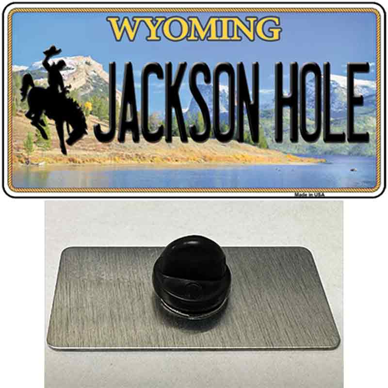 Jackson Hole Wyoming Novelty Metal Hat Pin