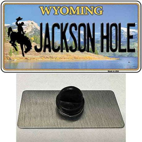 Jackson Hole Wyoming Novelty Metal Hat Pin