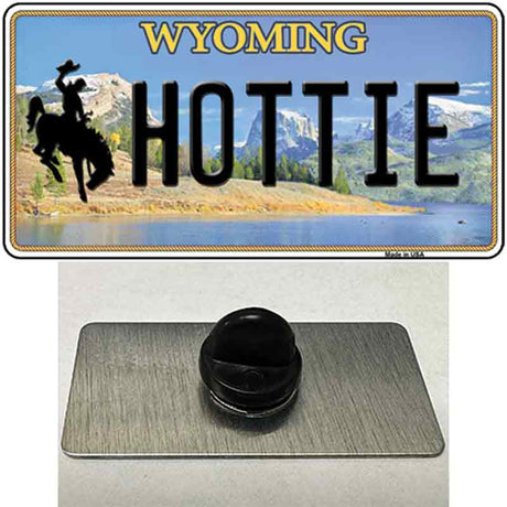 Hottie Wyoming Novelty Metal Hat Pin