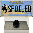 Spoiled Wyoming Novelty Metal Hat Pin