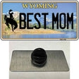 Best Mom Wyoming Novelty Metal Hat Pin