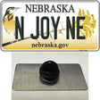 N Joy NE Nebraska Novelty Metal Hat Pin