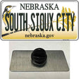 South Sioux City Nebraska Novelty Metal Hat Pin