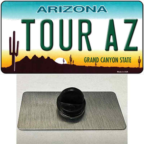 Tour Az Novelty Metal Hat Pin