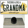 Grandma Nebraska Novelty Metal Hat Pin