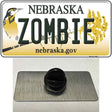 Zombie Nebraska Novelty Metal Hat Pin