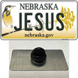 Jesus Nebraska Novelty Metal Hat Pin