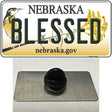 Blessed Nebraska Novelty Metal Hat Pin