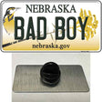 Bad Boy Nebraska Novelty Metal Hat Pin