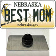 Best Mom Nebraska Novelty Metal Hat Pin