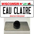 Eau Claire Wisconsin Novelty Metal Hat Pin