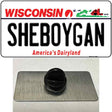 Sheboygan Wisconsin Novelty Metal Hat Pin