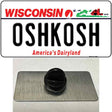 Oshkosh Wisconsin Novelty Metal Hat Pin