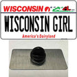 Wisconsin Girl Wisconsin Novelty Metal Hat Pin