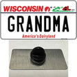 Grandma Wisconsin Novelty Metal Hat Pin