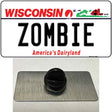 Zombie Wisconsin Novelty Metal Hat Pin