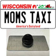 Moms Taxi Wisconsin Novelty Metal Hat Pin