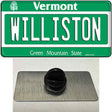 Williston Vermont Novelty Metal Hat Pin