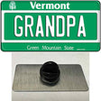 Grandpa Vermont Novelty Metal Hat Pin