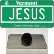 Jesus Vermont Novelty Metal Hat Pin