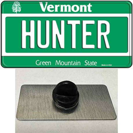 Hunter Vermont Novelty Metal Hat Pin