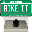 Bike It Vermont Novelty Metal Hat Pin