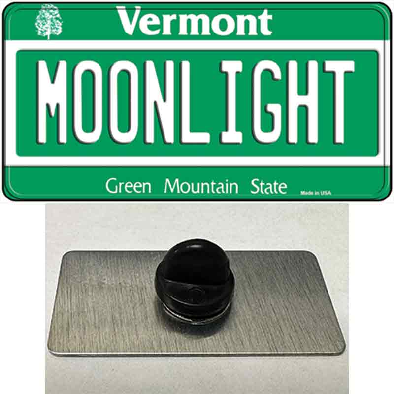 Moonlight Vermont Novelty Metal Hat Pin