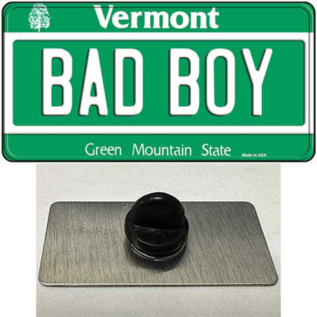 Bad Boy Vermont Novelty Metal Hat Pin