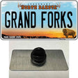 Grand Forks North Dakota Novelty Metal Hat Pin