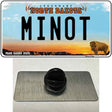 Minot North Dakota Novelty Metal Hat Pin