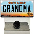 Grandma North Dakota Novelty Metal Hat Pin